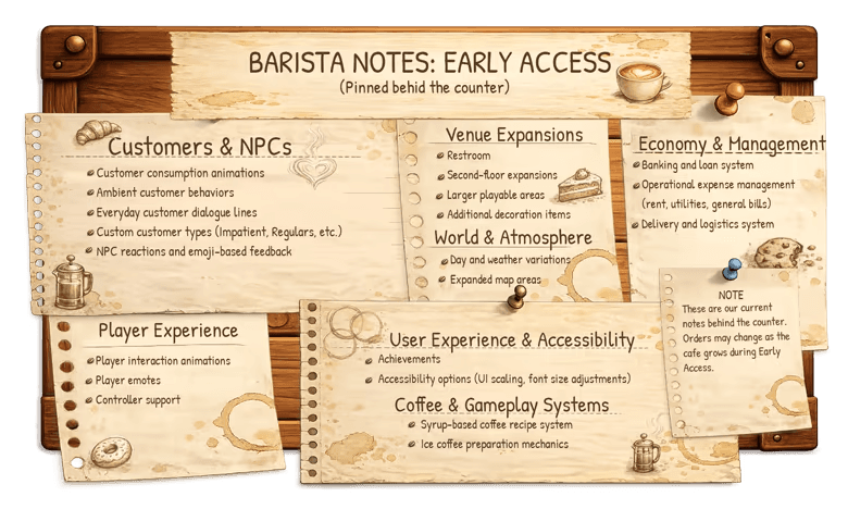 barista notes