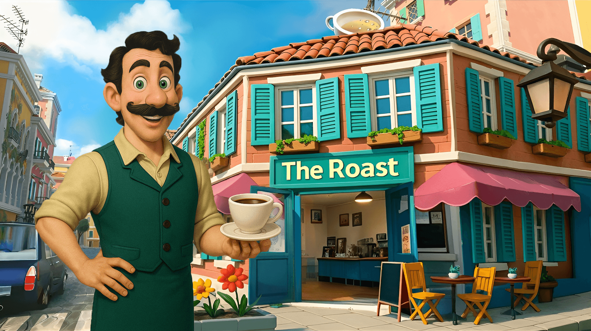 The Roast Coffe Shop Simulator